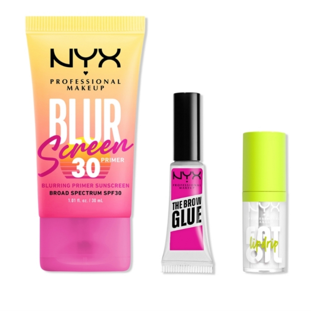 NYX Cosmetics 3-Piece Beauty Bundle ✨🆕